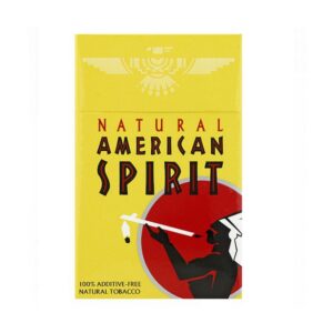 American Spirit Natural Yellow Box