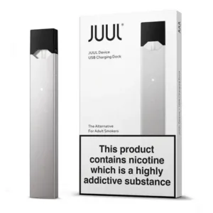 Silver JUUL Device
