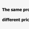 Why Price Differences Exist for the Same Product